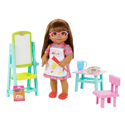 Muñeca Little Mommy / Mi Primer Día de Escuela / Mattel