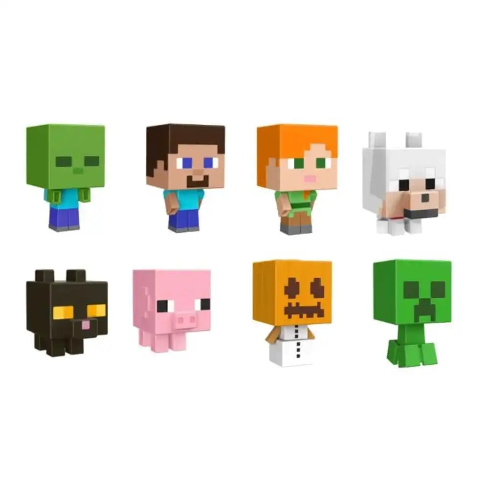 Figura Minecraft Cabezas Mob Minis - Surtido
