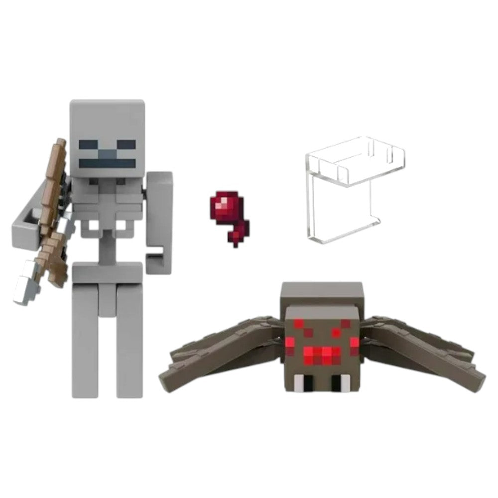 2 Pack de Figura Minecraft Vanilla de 3.25"