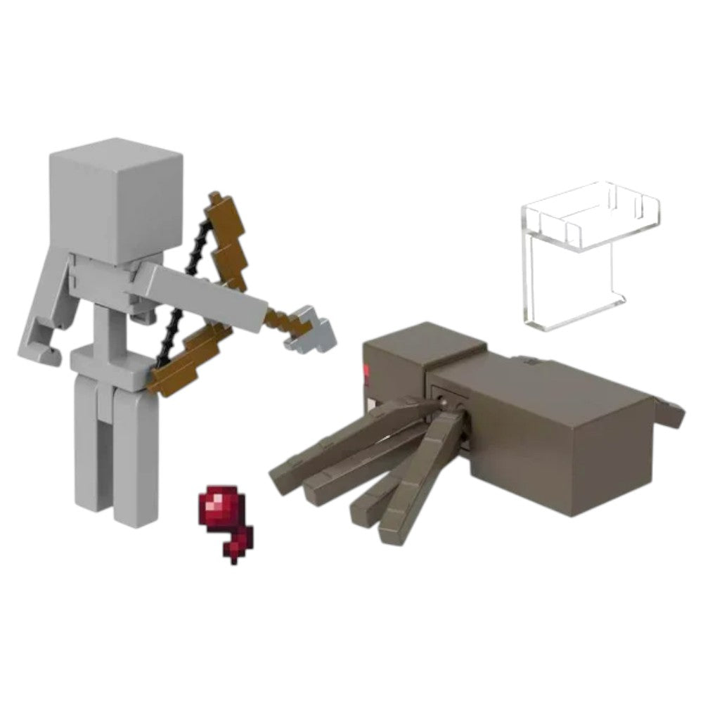 2 Pack de Figura Minecraft Vanilla de 3.25"
