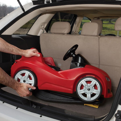 Ride-On Whisper Ride Cruiser / Auto de Empuje para Niños / Rojo