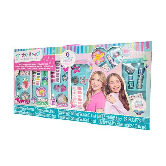 Just Beautiful Mega Set De Maquillaje - Make It Real - Titan.com.pa - 695929028015