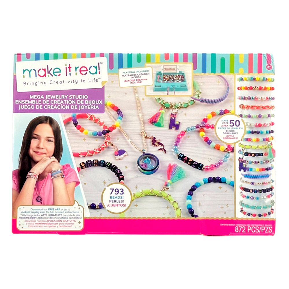 Kit de Creación Mega Joyería / Make It Real / Set Creativo - Make It Real - Titan.com.pa - 695929015152