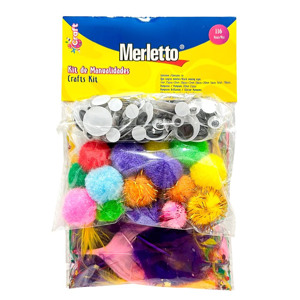 Kit de Manualidades Merletto / 116 Piezas - Surtido - Merletto - Titan.com.pa - 7450209358779