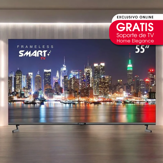 Televisor Smart Sankey 55” UHD 4K | CLED-55DW9