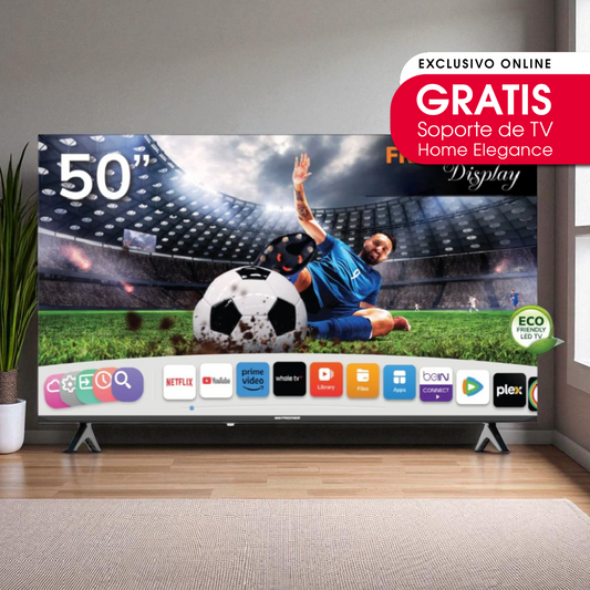 Televisor Premier 50" / Smart TV / UHD 4K / Sin Marco