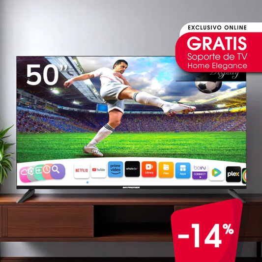 Televisor Premier 50" / UHD / Smart / Android 13.0 (Whale OS)