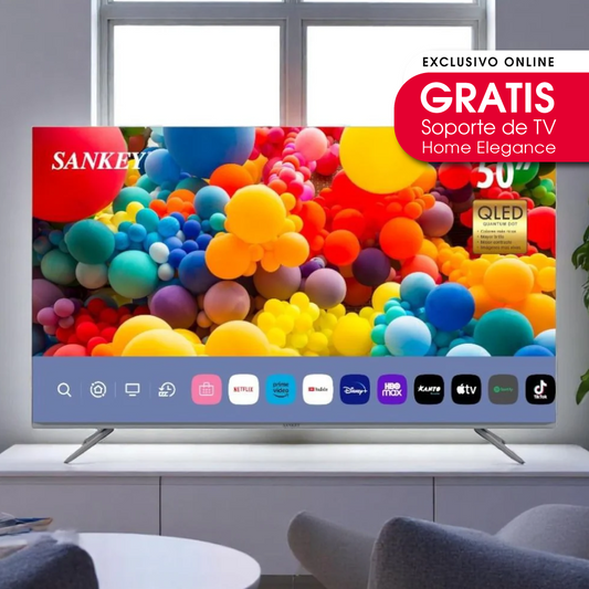 Televisor Sankey Smart 50” 4K Ultra HD Sin marcos