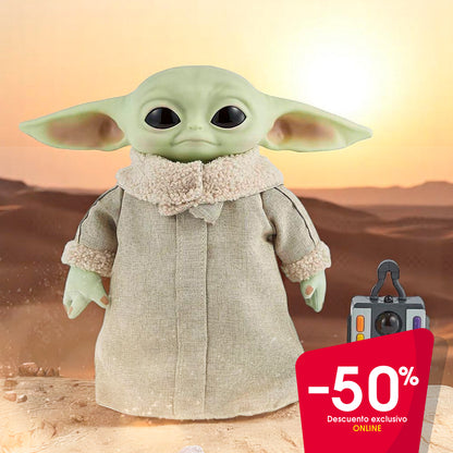 Peluche Baby Yoda Star Wars Con Sonido y Movimientos