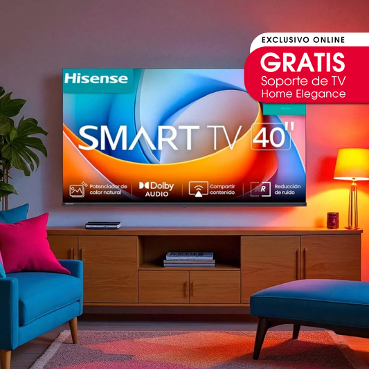 Televisor Hisense 40" / FHD Smart 2K / VIDAA / 40A4NV