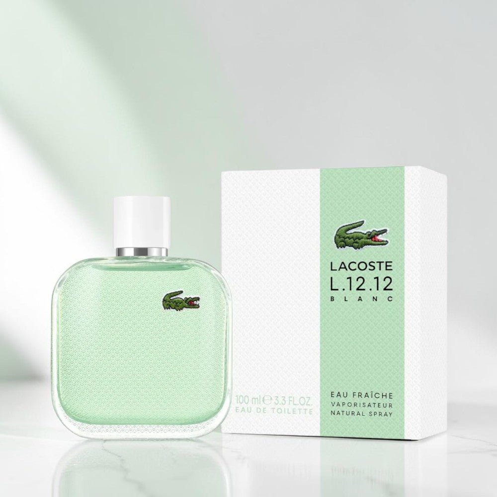 Lacoste L.12.12 Blanc Eau Fraiche EDT For Men / 100ML - Lacoste - Titan.com.pa - 3386460149136