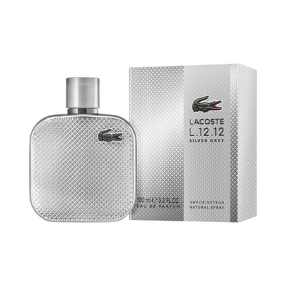 Lacoste L.12.12 Silver Grey EDP For Men / 100ML - Lacoste - Titan.com.pa - 3386460165884