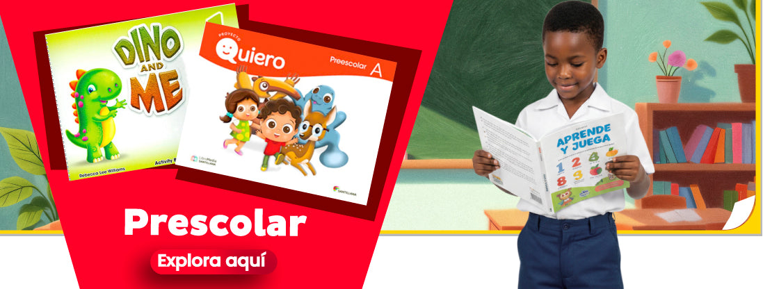 Textos Escolares | Preescolar | Titan Panama
