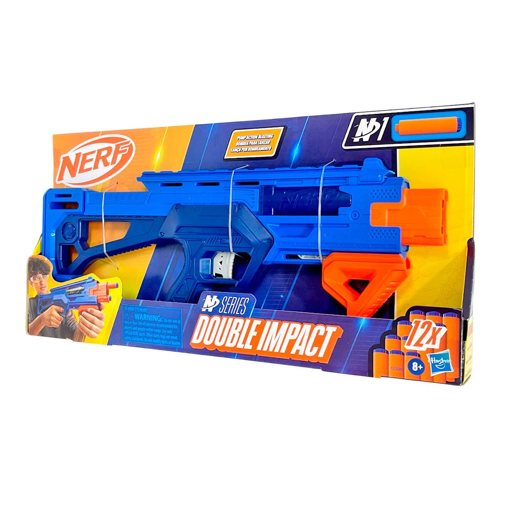 Lanzador N Series Double Impact / Nerf - Nerf - Titan.com.pa - 195166290898