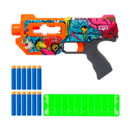 Lanzador Shadow 10.0 c/12 Dardos - Fast Shots - Titan.com.pa - 2100000123285