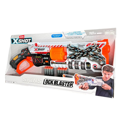 Lanzador Skins Lock Gun con 16 Dardos – Zuru X - Shot - Zuru X - Shot - Titan.com.pa - 193052050380