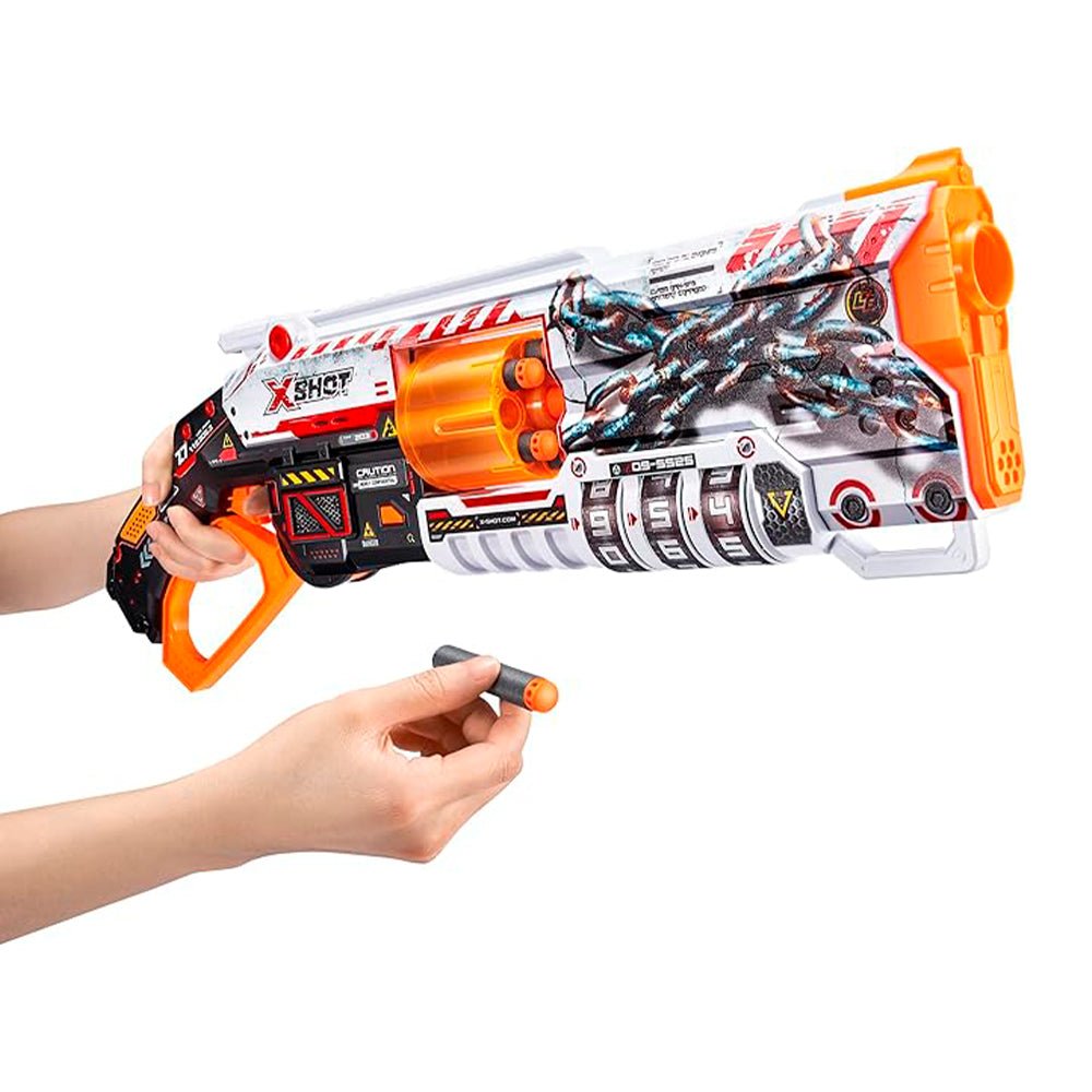 Lanzador Skins Lock Gun con 16 Dardos – Zuru X - Shot - Zuru X - Shot - Titan.com.pa - 193052050380