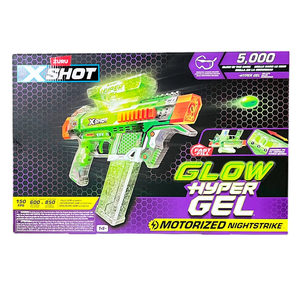Lanzador X - Shot Hyper Gel Brilla OSC / Zuru X - Shot - Zuru X - Shot - Titan.com.pa - 193052069726