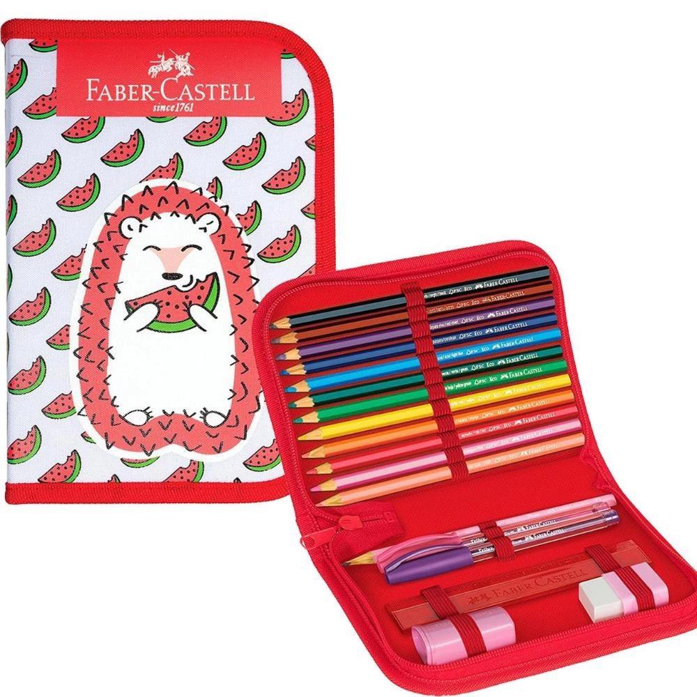 Lápices de Colores Faber Castell Estuche de Erizo