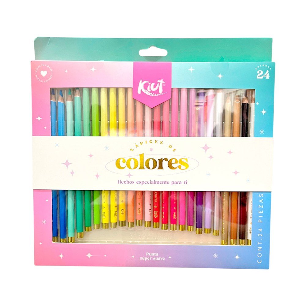 Lápices de Colores Kiut Norma / 24 Unidades - Norma - Titan.com.pa - 7702111603516