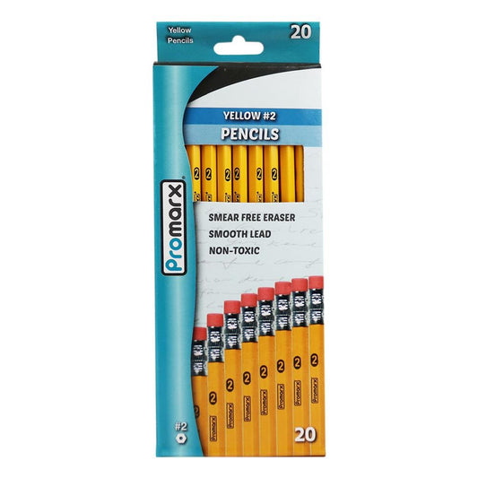 Lápiz Grafito Promarx Hexagonal 20 Piezas