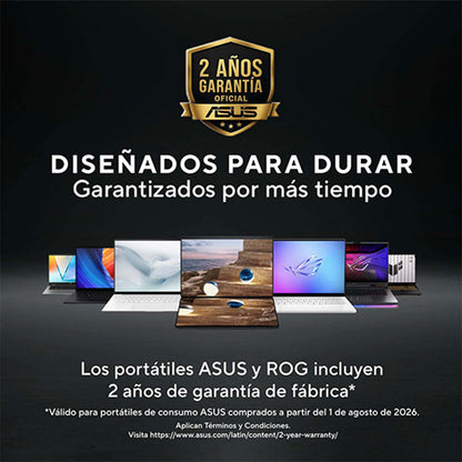 Laptop ASUS Vivobook Go 16" Core i5 / 512GB SSD / X1605VA-MB1805W - Asus | Titan.com.pa