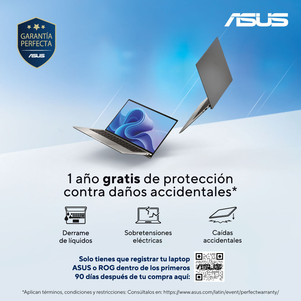 Laptop ASUS Vivobook Go / Intel Core 5 120U / 16GB / 512GB SSD / X1404VA-EB279W - Asus | Titan.com.pa