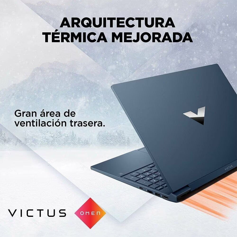 Laptop Gaming Victus 15 - fa0022la, Intel Core i5, 16 GB RAM GPU NVIDIA® GeForce RTX™ 3050, 512 GB SSD, 15.6, FHD Windows 11 Home. - HP - Titan.com.pa - 198122718252
