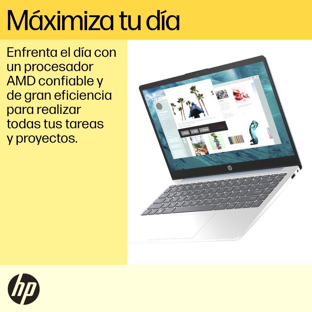 Laptop HP 14 - em0021la, AMD Ryzen 5, 16 GB RAM, 512 GB SSD, 14, FHD Windows 11 Home - HP - Titan.com.pa - 198415262431