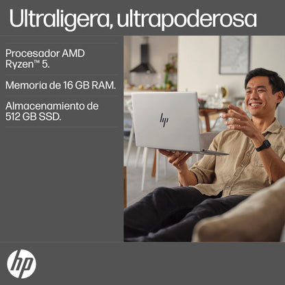 Laptop HP Pavilion Aero 13 - bg0002la, AMD Ryzen 5, 16 GB RAM, 512 GB SSD, 13.3, 2K Windows 11 Home - HP - Titan.com.pa - 198122844272