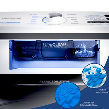 Lavadora Automática Frigidaire de Carga Superior con Impeller / 22Kg / Blanca - Frigidaire - Titan.com.pa - 7909569406519