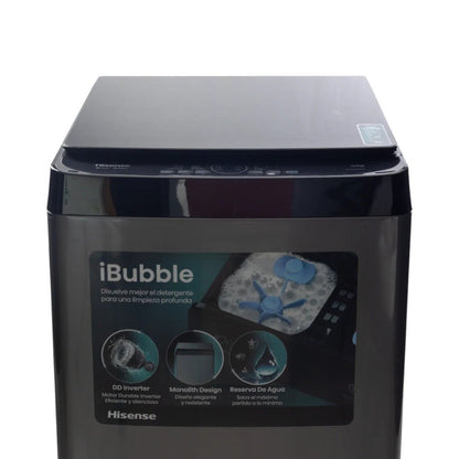 Lavadora Automática Hisense de 16 Kg / Gris Titanio / WT5K1623DT - Hisense - Titan.com.pa - 6901101832573