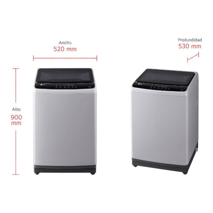 Lavadora Automática Lg de 9Kg / Gris - LG - Titan.com.pa - 8806087974157