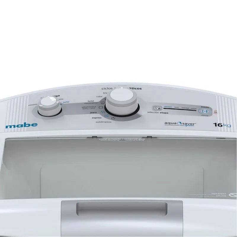 Lavadora Automática Mabe 16Kg / Blanca - Mabe - Titan.com.pa - 757638969444