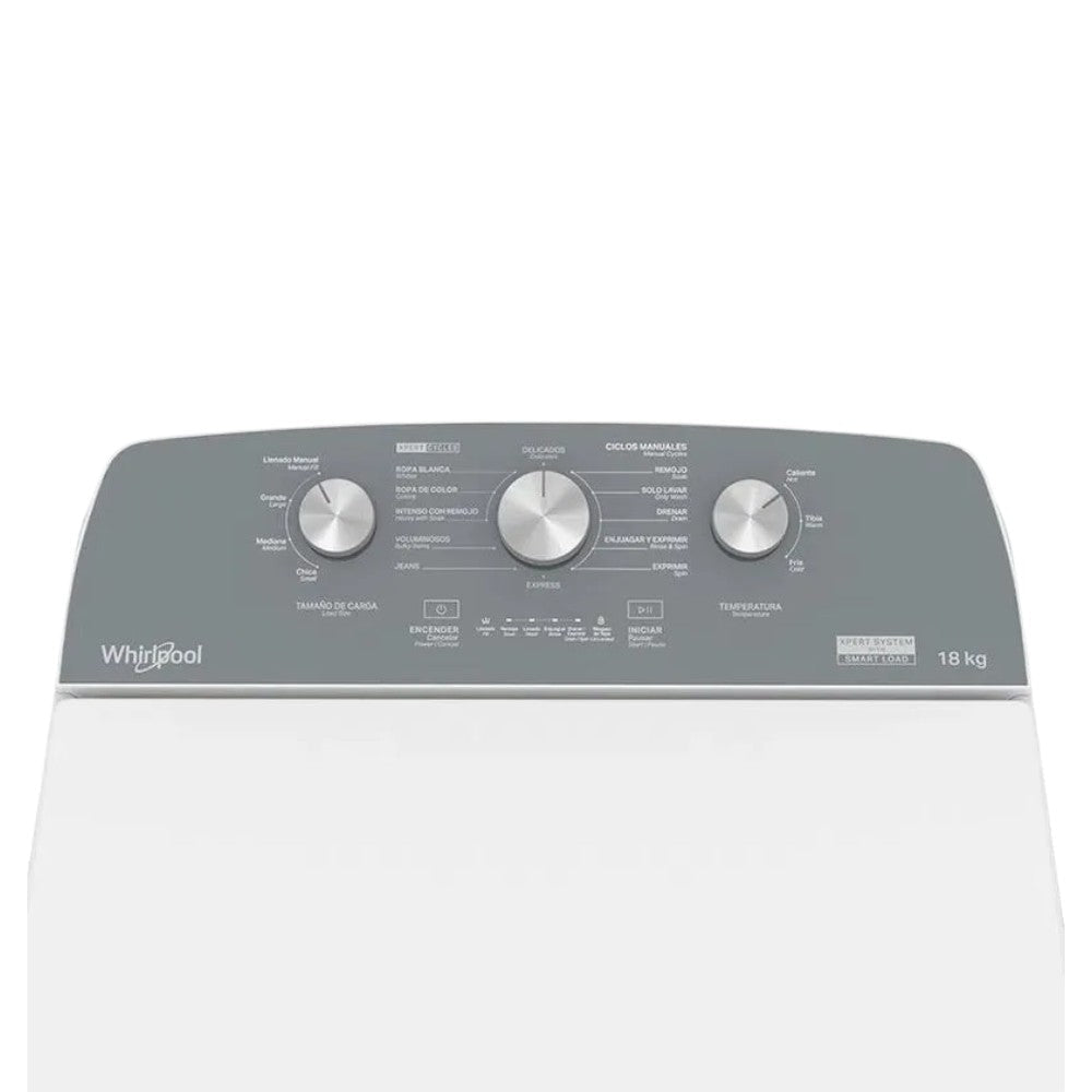 Lavadora Automática Whirlpool de 18 Kg / Blanco - Whirlpool - Titan.com.pa - 7501545633959