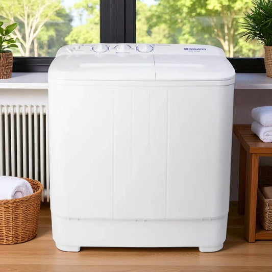 Lavadora Nisato Semi - Automática de 5.5 Kg / Blanco - Nisato - Titan.com.pa - 116200005803