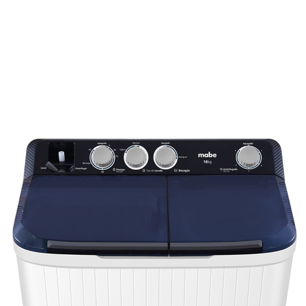 Lavadora Semi - Automática Mabe de 16Kg / Blanca - Mabe - Titan.com.pa - 757638389891