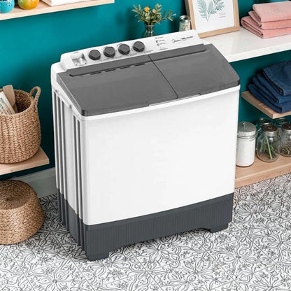 Lavadora Semi-Automática Midea 15 Kg / Doble Tina /Blanca - Midea - Titan.com.pa - 6945878339149