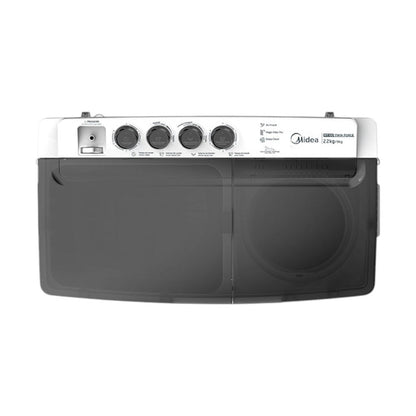 Lavadora Semi-Automática Midea 22 Kg / Doble Tina / Blanca - Midea - Titan.com.pa - 6945878339163