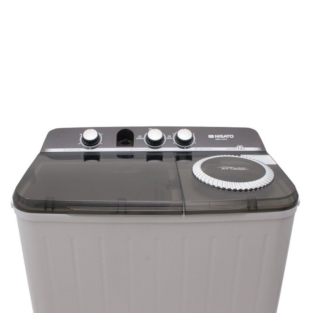 Lavadora Semi-Automática Nisato 12 Kg / Blanco - Nisato - Titan.com.pa - 116200008804