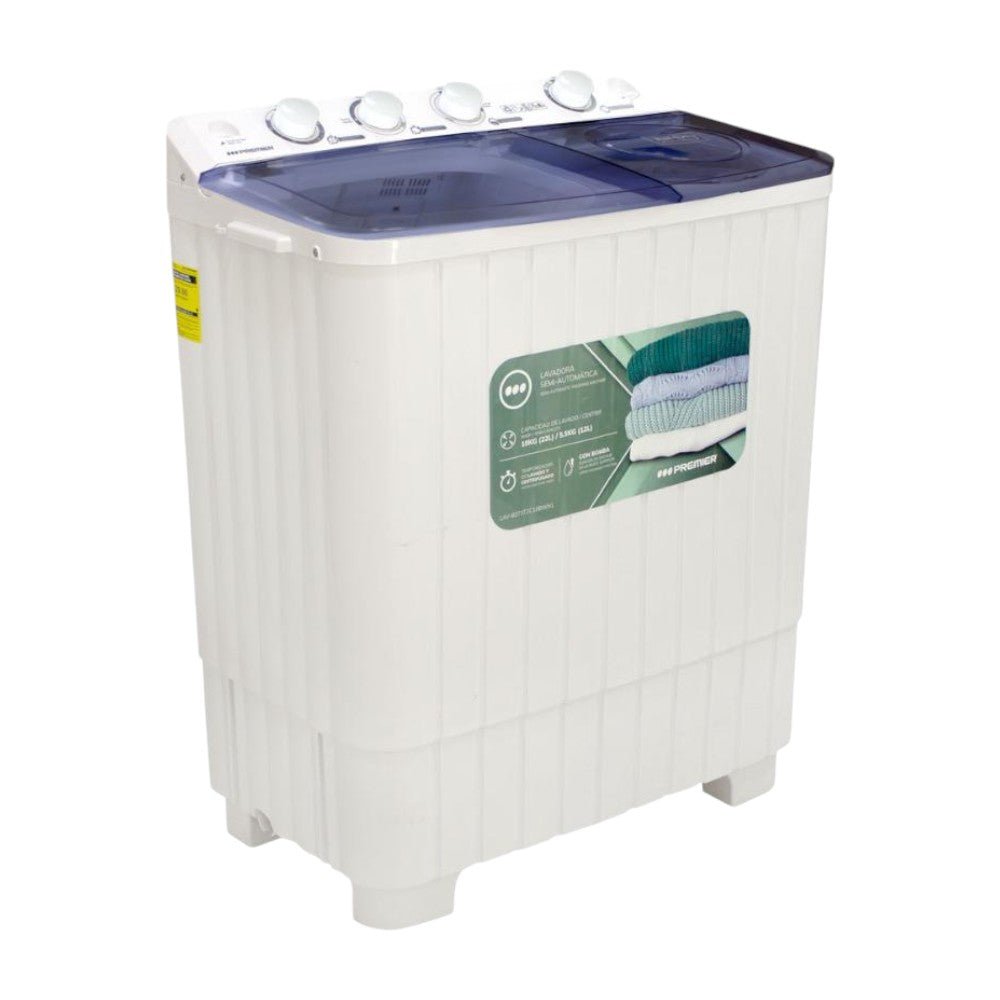 Lavadora Semi - Automática Premier 10Kg - Blanca - Premier - Titan.com.pa - 7453064737802