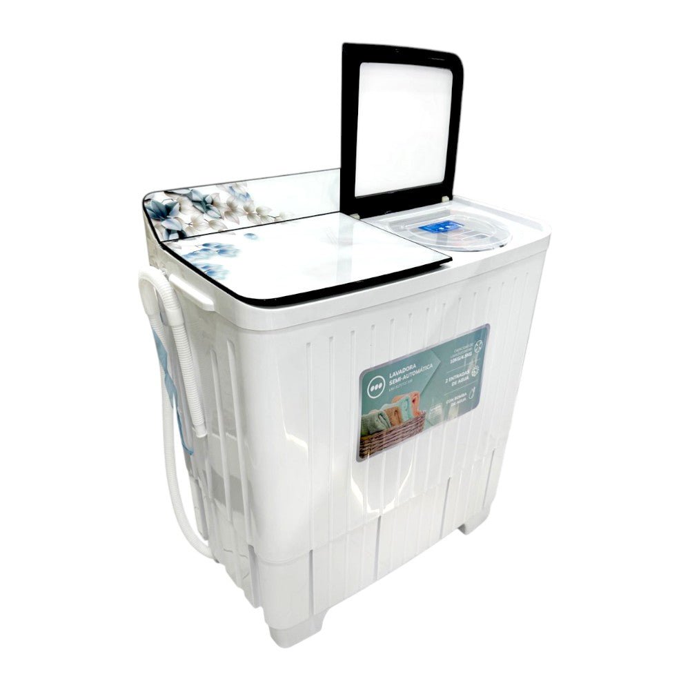 Lavadora Semi - Automática Premier de 10 Kg / Doble Tina / Tapa de Vidrio - Premier - Titan.com.pa - 7453064749379