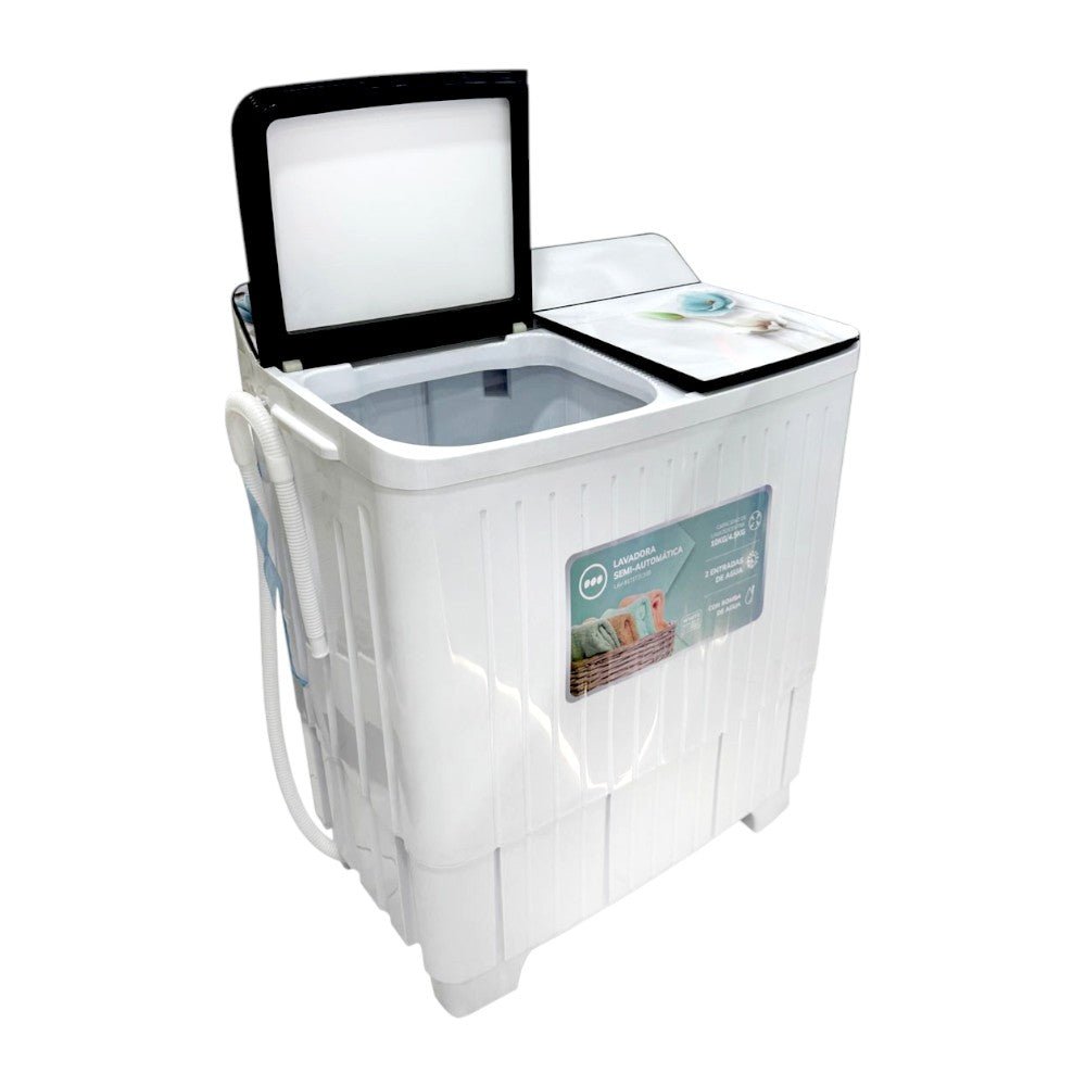 Lavadora Semi - Automática Premier de 10 Kg / Doble Tina / Tapa de Vidrio - Premier - Titan.com.pa - 7453064749379