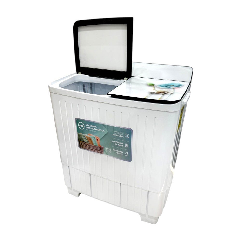 Lavadora Semi - Automática Premier de 10 Kg / Doble Tina / Tapa de Vidrio - Premier - Titan.com.pa - 7453064749379