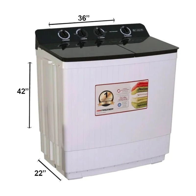 Lavadora Semi - Automática Premier de 15Kg - Premier - Titan.com.pa - 7453064733064