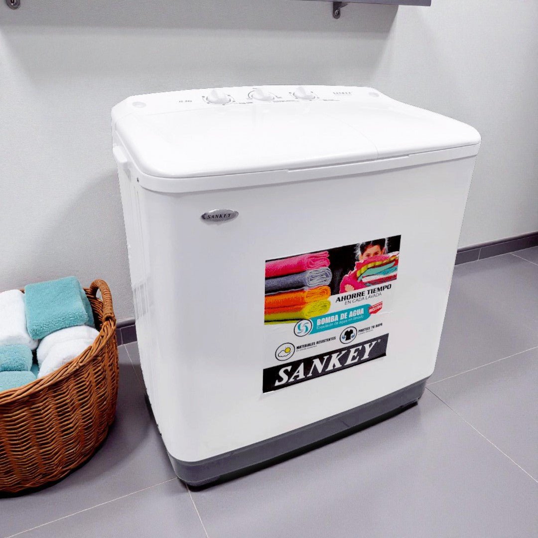 Lavadora Semi - Automática Sankey 10 Kg / Doble Tina - Sankey - Titan.com.pa - 7453013519237