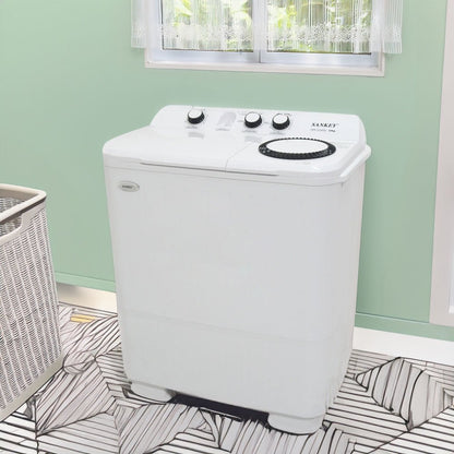Lavadora Semi - Automática Sankey 10Kg /Doble Tina / Blanco - Sankey - Titan.com.pa - 7453118901241