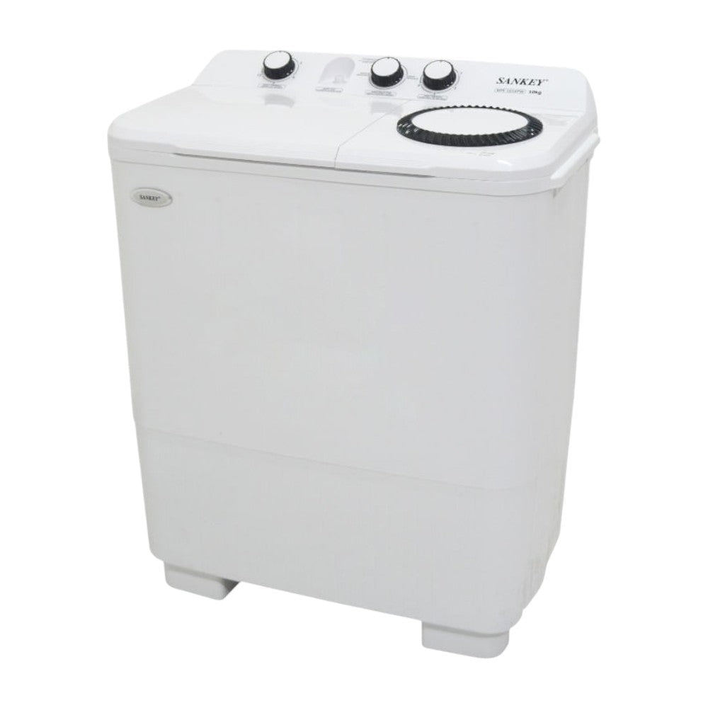 Lavadora Semi - Automática Sankey 10Kg /Doble Tina / Blanco - Sankey - Titan.com.pa - 7453118901241