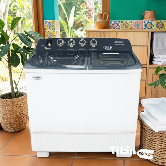 Lavadora Semi-Automática Sankey 24 Kg / Doble Tina - Sankey - Titan.com.pa - 7453118904839