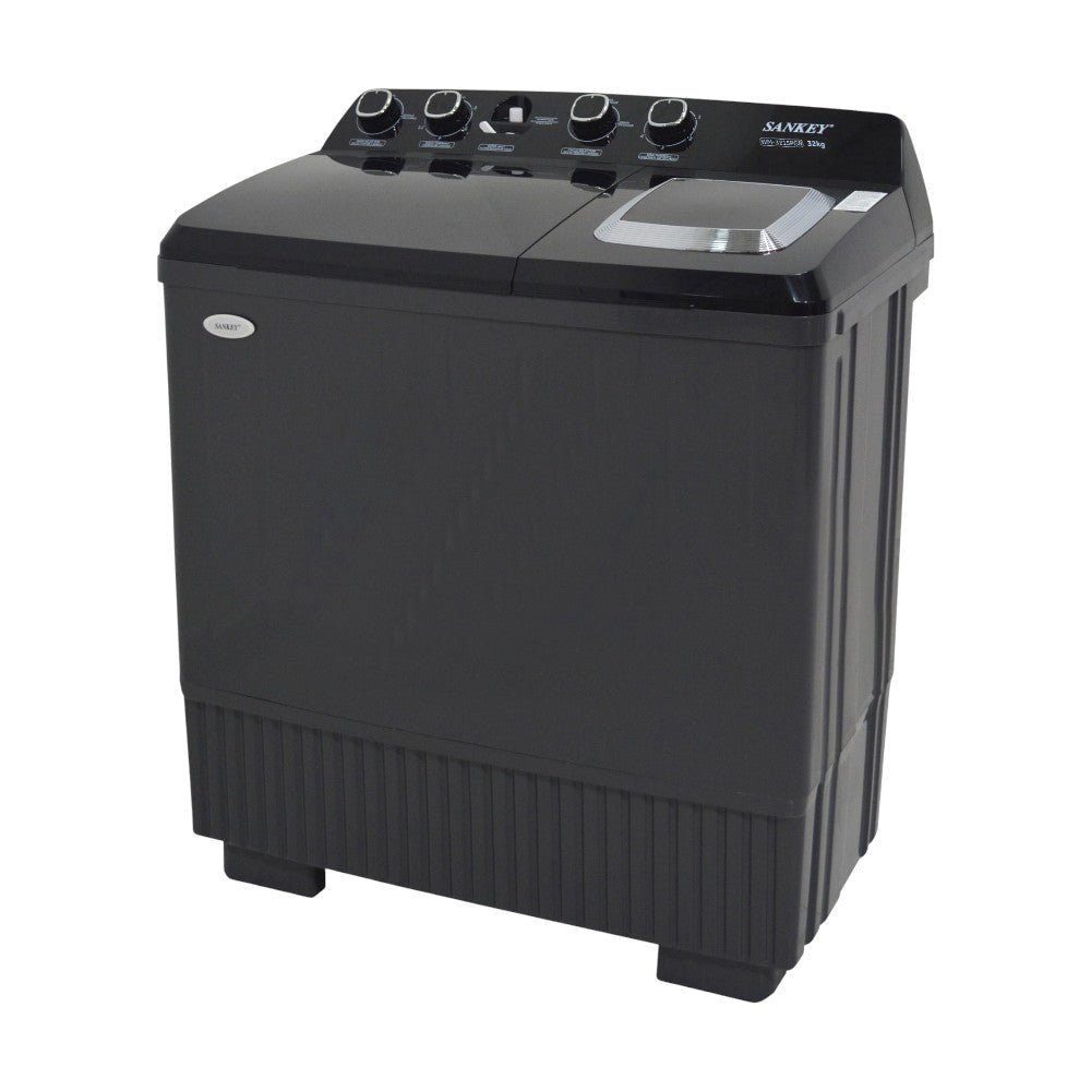 Lavadora Semi - Automática Sankey 32 Kg / Doble Tina / Negra - Sankey - Titan.com.pa - 7453118904822